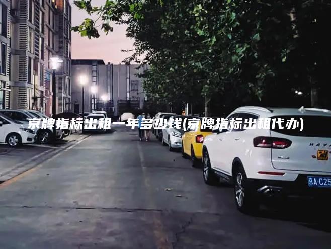 京牌指标出租一年多少钱(京牌指标出租代办)