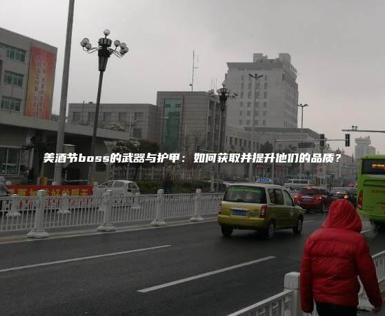 美酒节boss的武器与护甲：如何获取并提升他们的品质？