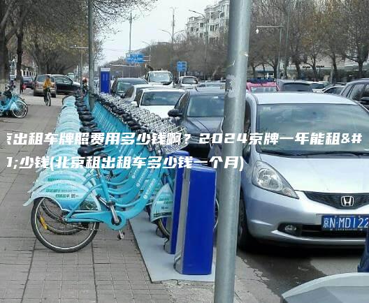 北京出租车牌照费用多少钱啊？2024京牌一年能租多少钱(北京租出租车多少钱一个月)