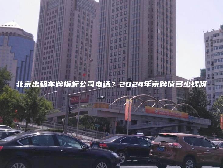 北京出租车牌指标公司电话？2024年京牌值多少钱呀