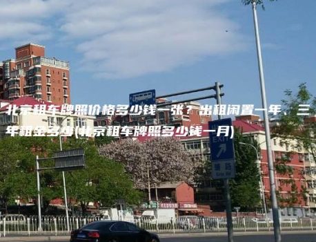 北京租车牌照价格多少钱一张？出租闲置一年、三年租金多少(北京租车牌照多少钱一月)