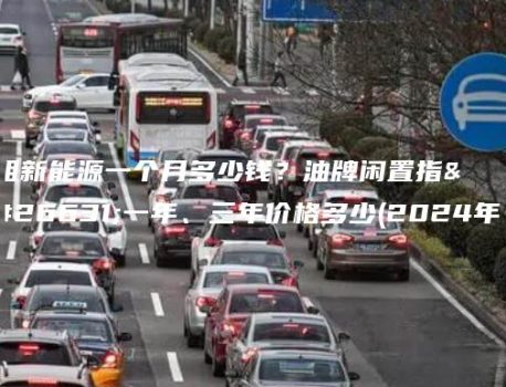 租新能源一个月多少钱？油牌闲置指标一年、三年价格多少(2024年）