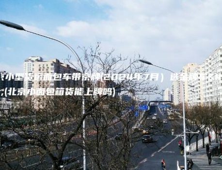 北京小型货运面包车带京牌(2024年7月）选金牌车务(北京小面包箱货能上牌吗)