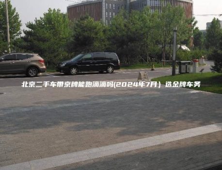 北京二手车带京牌能跑滴滴吗(2024年7月）选金牌车务