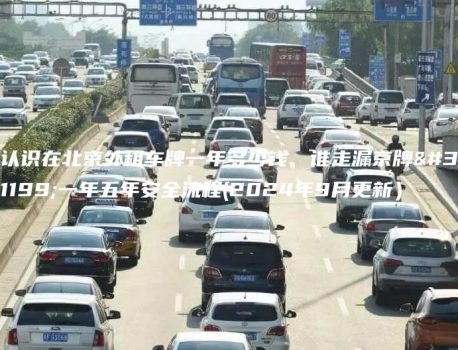 认识在北京外租车牌一年多少钱、谁走漏京牌租一年五年安全流程(2024年9月更新）