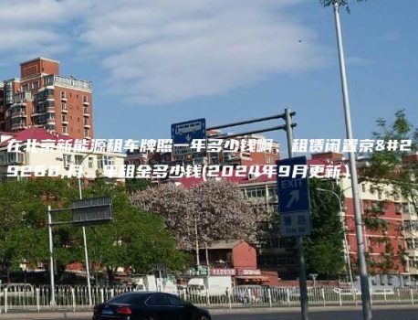在北京新能源租车牌照一年多少钱啊、租赁闲置京牌月、年租金多少钱(2024年9月更新）