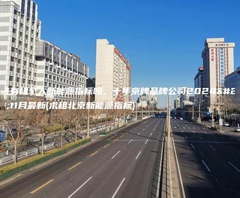 北京有租个人新能源指标吗、十年京牌品牌公司2024年11月最新(求租北京新能源指标)