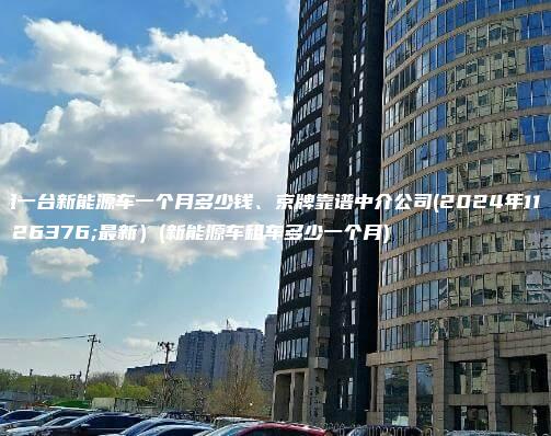 租一台新能源车一个月多少钱、京牌靠谱中介公司(2024年11月最新）(新能源车租车多少一个月)