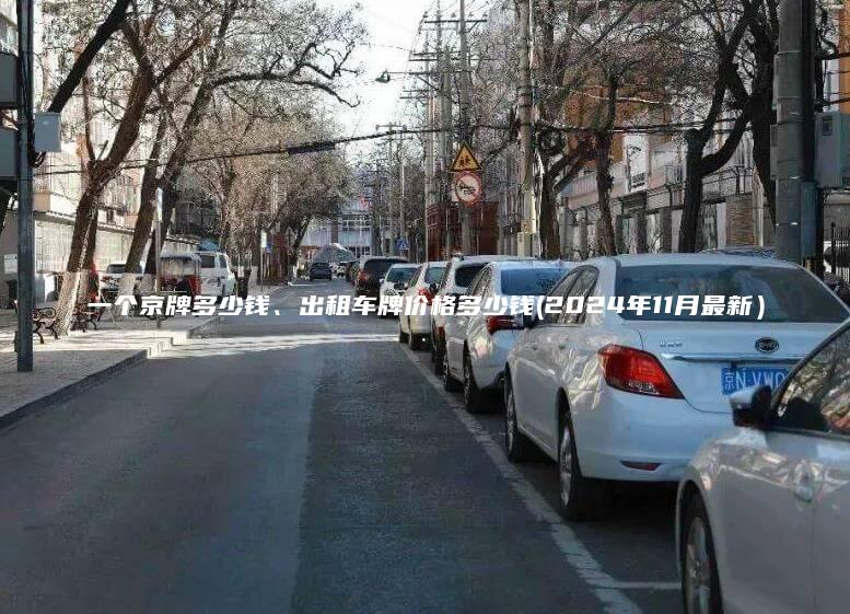 一个京牌多少钱、出租车牌价格多少钱(2024年11月最新）