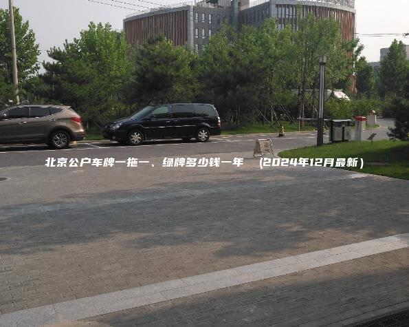 北京公户车牌一拖一、绿牌多少钱一年  (2024年12月最新）