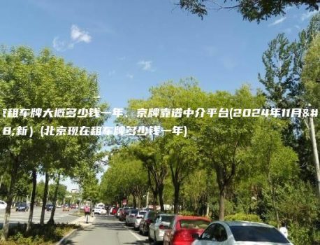 北京租车牌大概多少钱一年、京牌靠谱中介平台(2024年11月最新）(北京现在租车牌多少钱一年)
