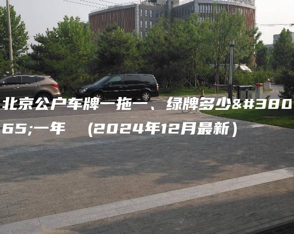 北京公户车牌一拖一、绿牌多少钱一年  (2024年12月最新）