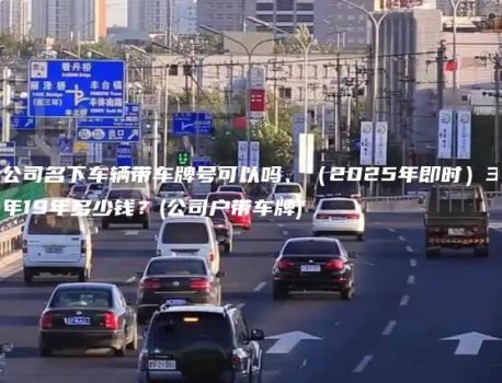 公司名下车辆带车牌号可以吗、（2025年即时）3年19年多少钱？(公司户带车牌)
