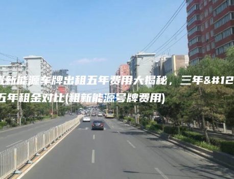 闲置新能源车牌出租五年费用大揭秘，三年、五年租金对比(租新能源号牌费用)