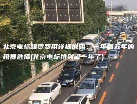 北京电标租赁费用详细说明：一年和五年的租赁选择(北京电标排到哪一年了)